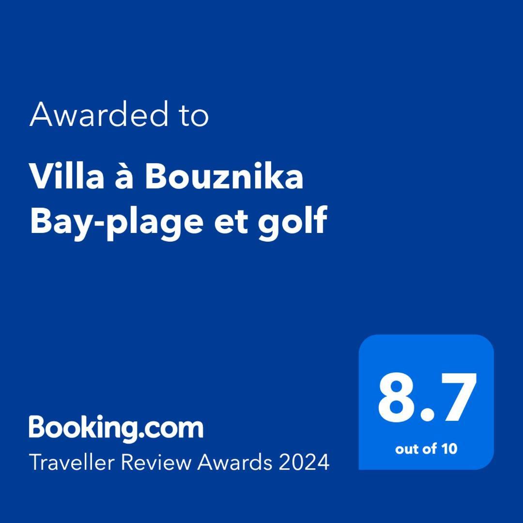 Villa à Bouznika Bay-plage et golf Exterior foto
