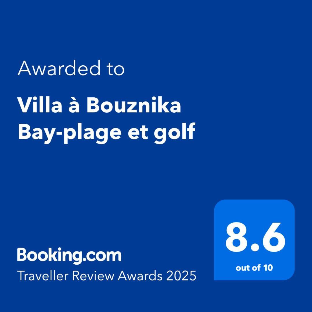 Villa à Bouznika Bay-plage et golf Exterior foto